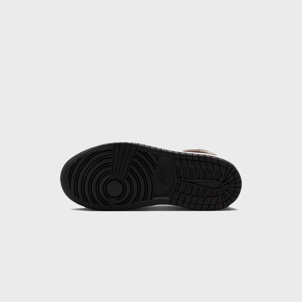 Jordan PS Jordan 1 Mid - Black / Palomino / University Red / Phantom