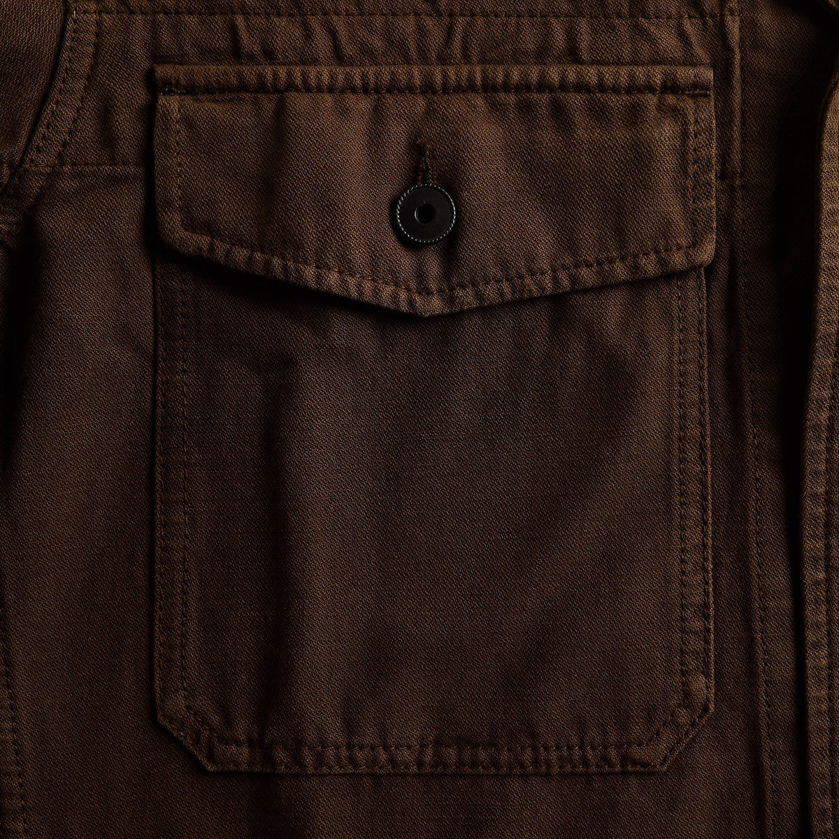 Lemaire Trucker Jacket - Cacao