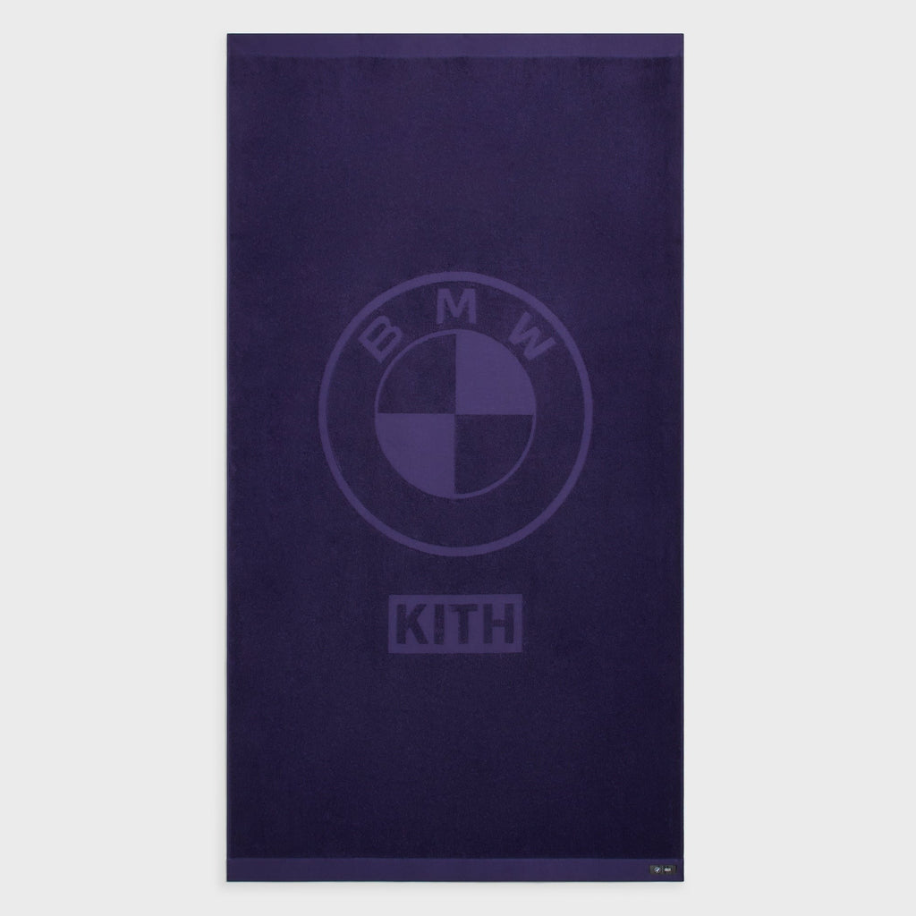 Kith for BMW Jacquard Towel - Techno Violet