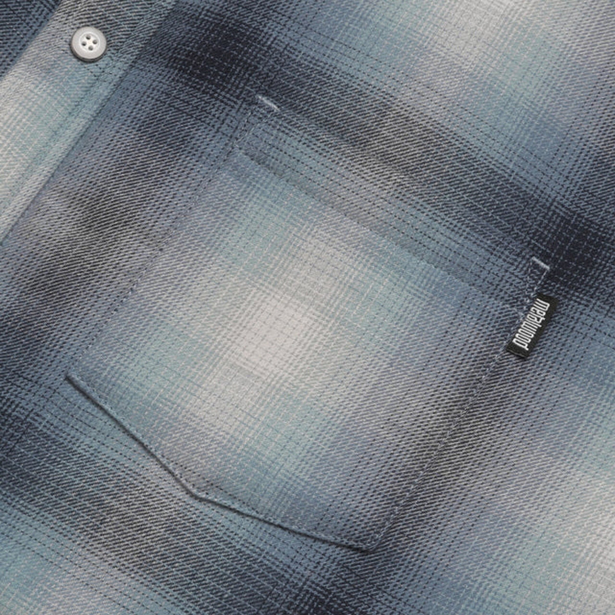Metalwood Poly Filled Shirt - Blue Plaid