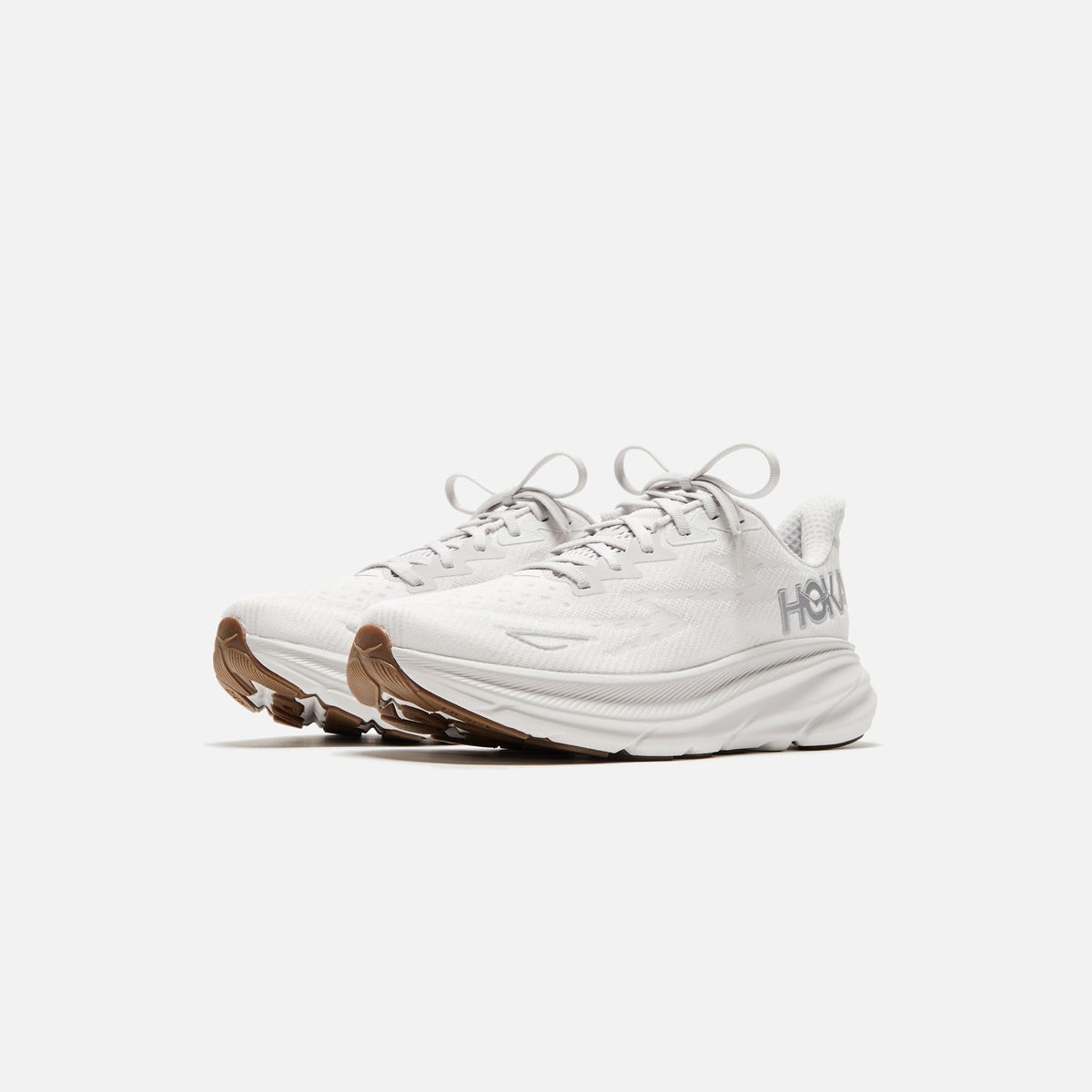 HOKA Clifton 9 - Nimbus Cloud / White