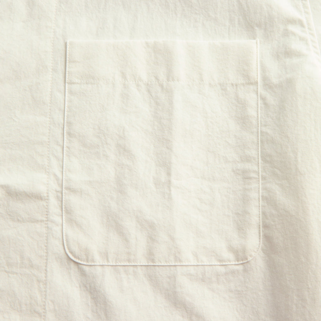 Studio Nicholson Agios Short Sleeve Shirt - Optic White