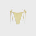 Frankies Bikinis Tia Ribbed Bottom - Lilkoi Butter