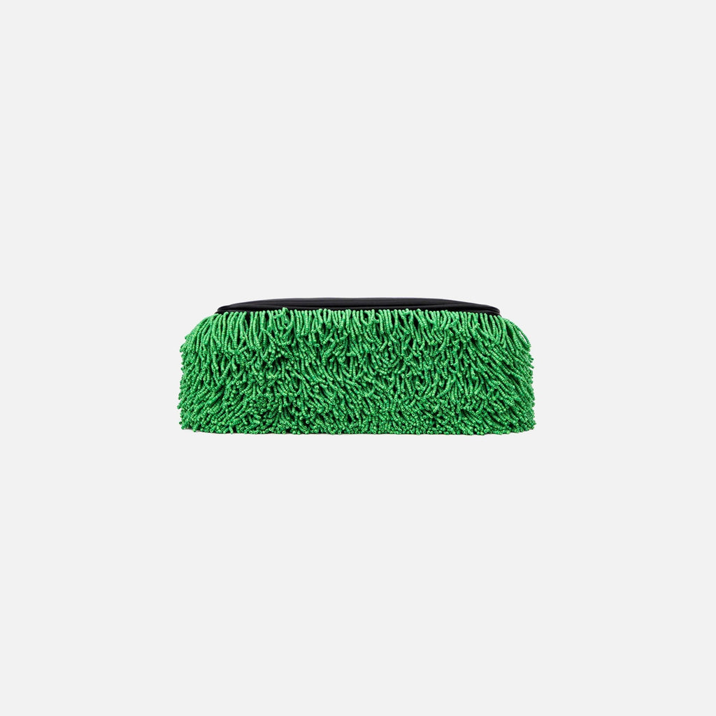 Brandon Blackwood Beaded Cortni Bag - Black Green