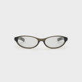 Flatlist Olympia Sunglasses - Crystal Warm Grey / Light Grey