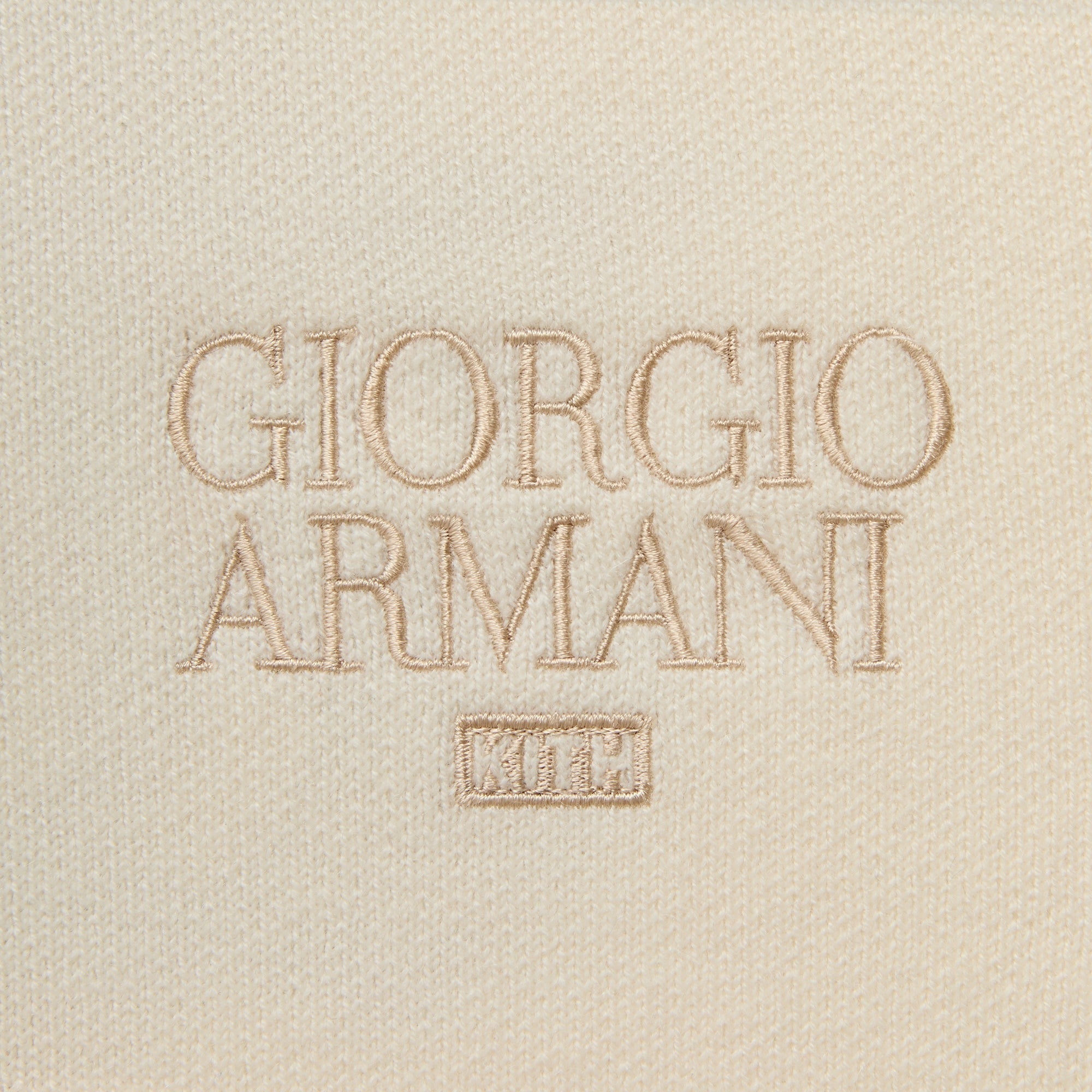 Giorgio Armani & Kith for the New York Knicks Harmon Rugby Polo - Sandrift