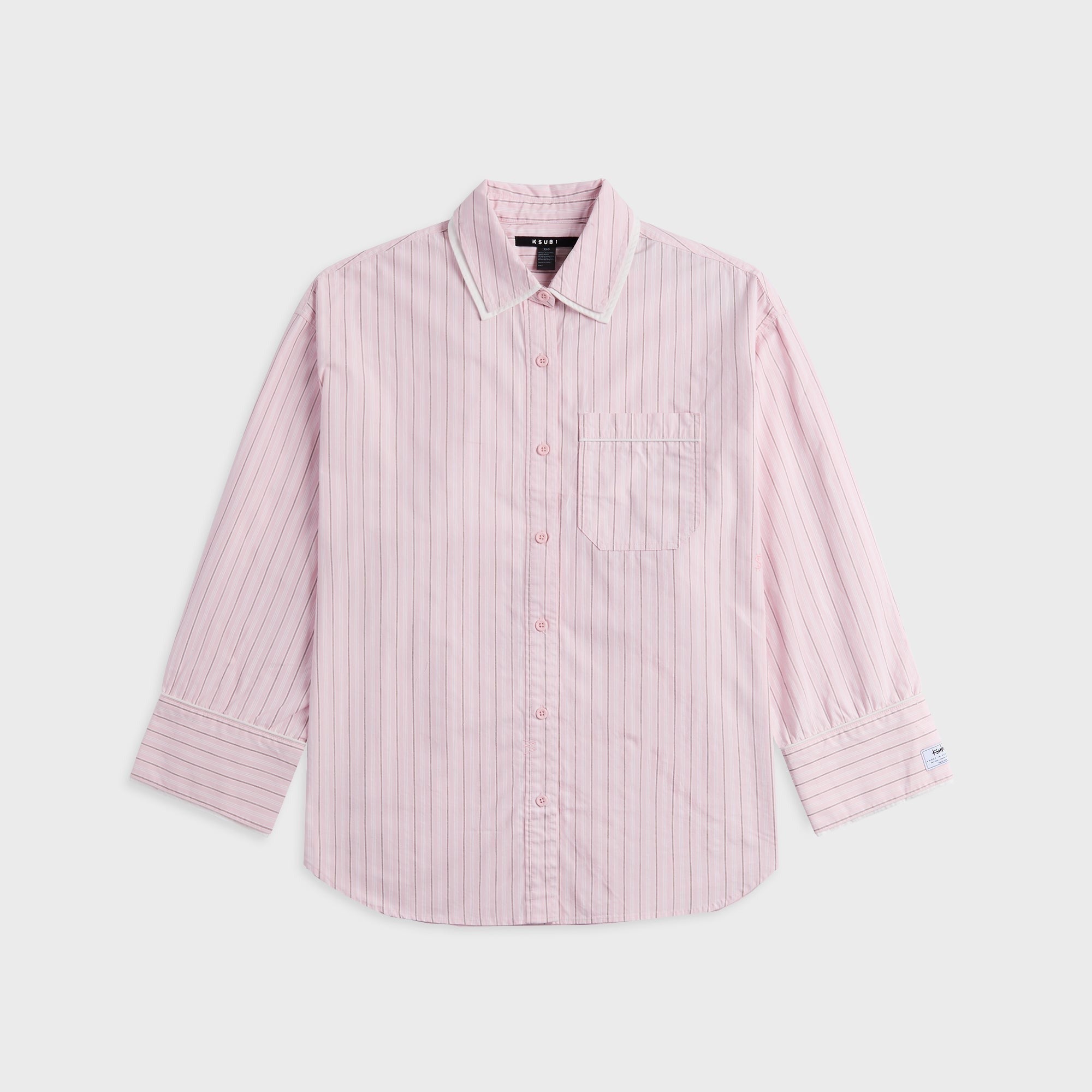 Ksubi Astra Long Sleeve Shirt - Candy Pink