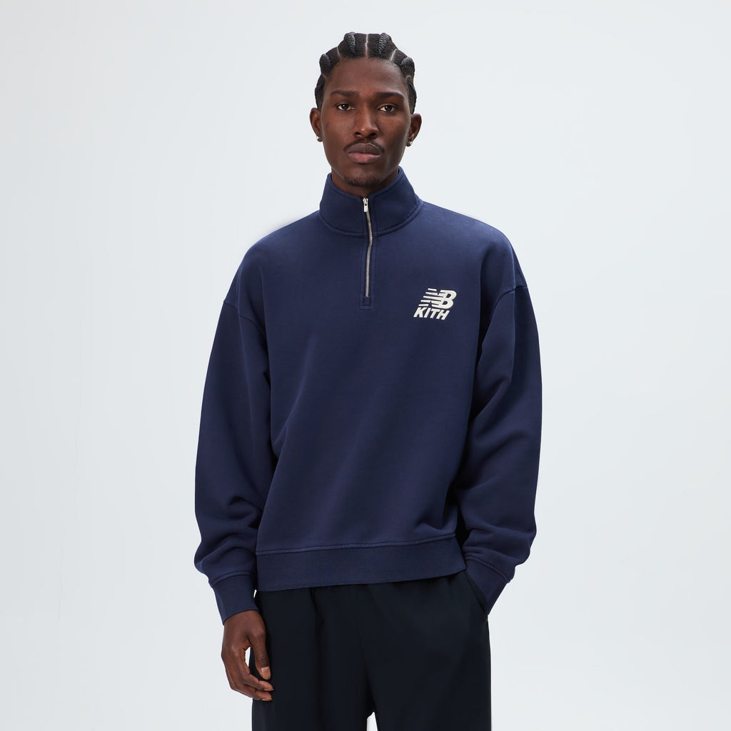 Kith & New Balance Nelson Quarter Zip - Nocturnal