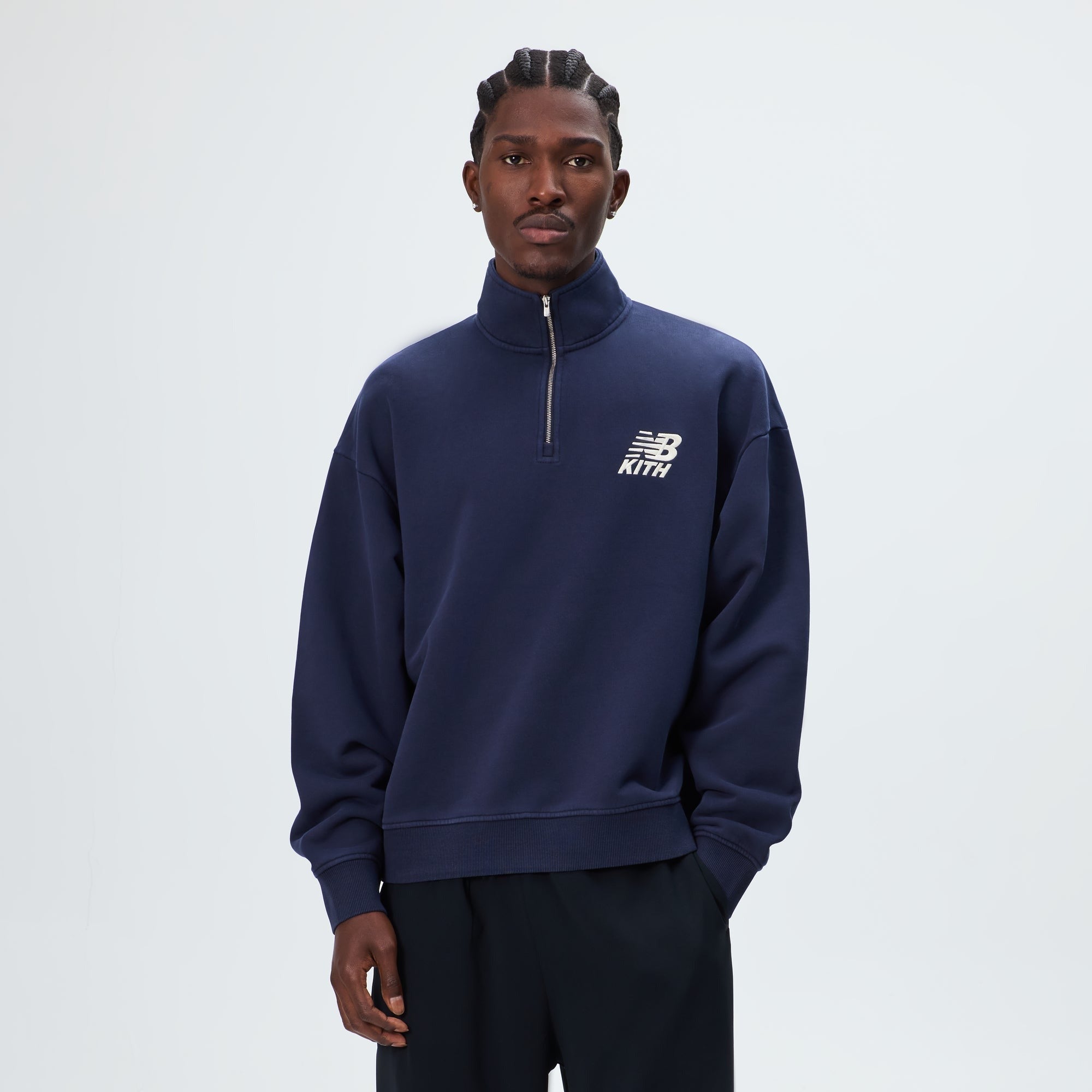 Kith & New Balance Nelson Quarter Zip - Nocturnal