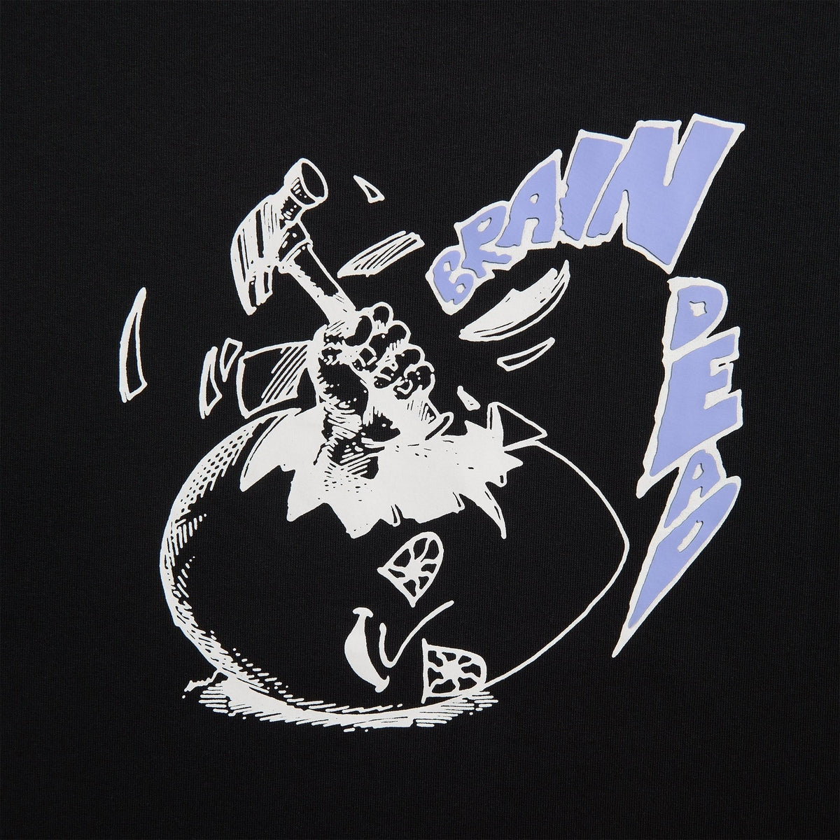 Brain Dead Crack An Egg Tee - Black