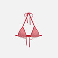 Frankies Bikinis Nick Top - Ladybug Gingham