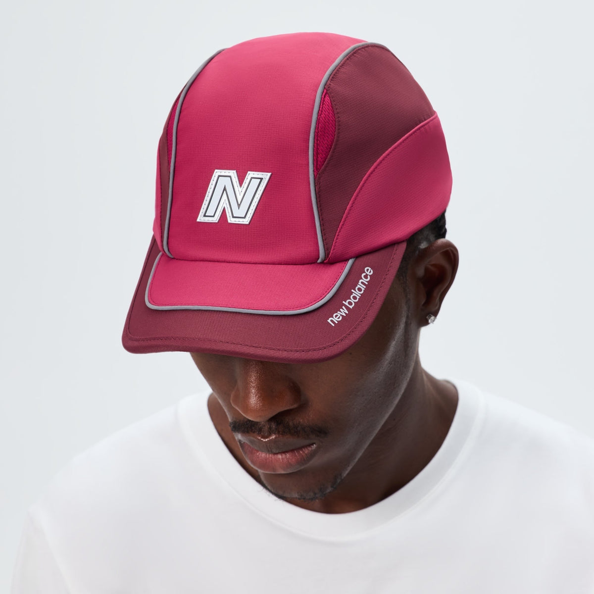 Kith & New Balance Mixed Tech Griffey Runner Cap - Biking Red