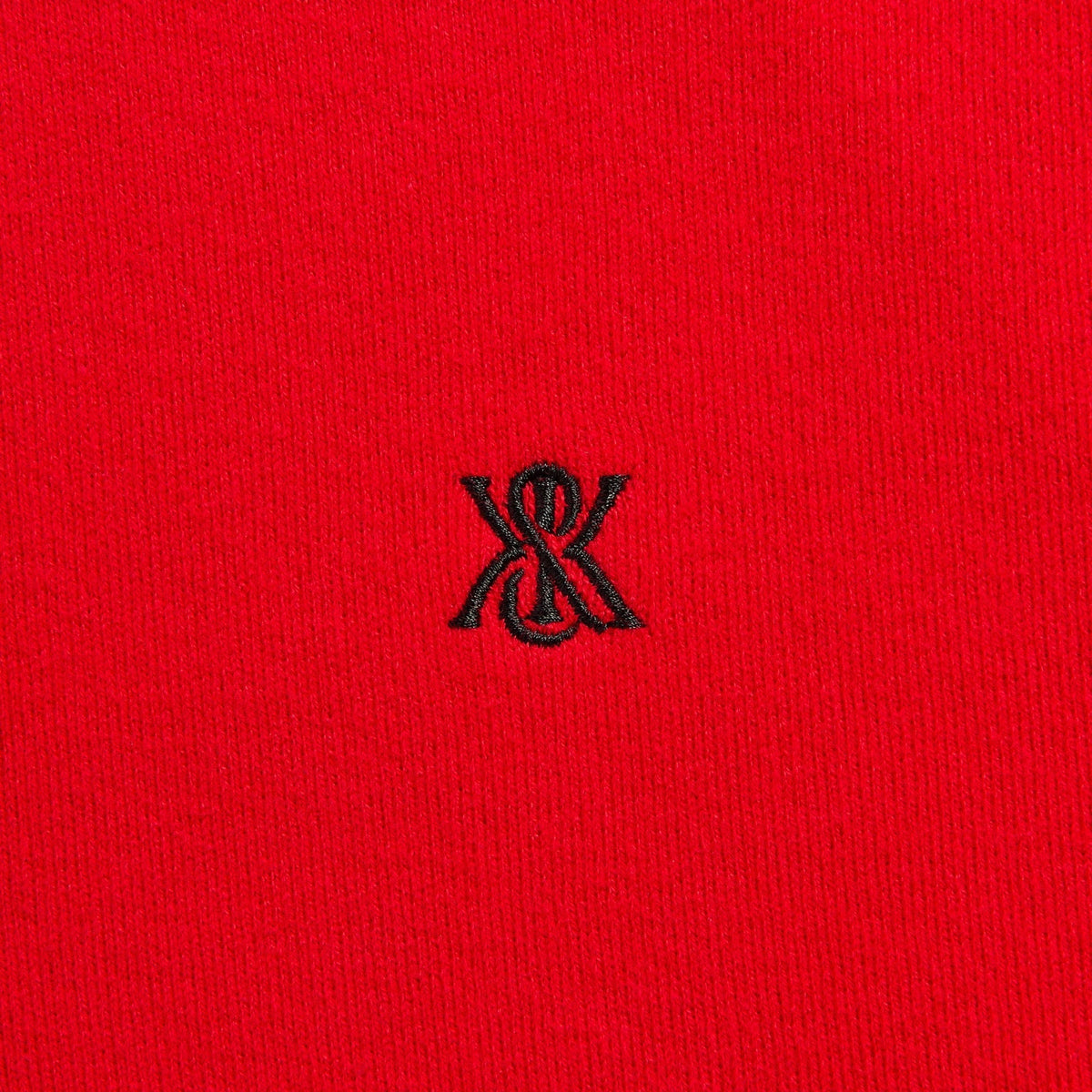 Kith Compact Cotton Knit Javier Quarter Zip Pullover - Fame