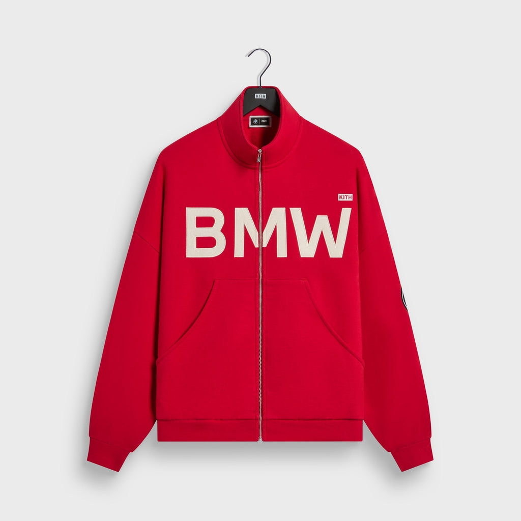 Kith for BMW Braxton Track Zip - Cinnabar