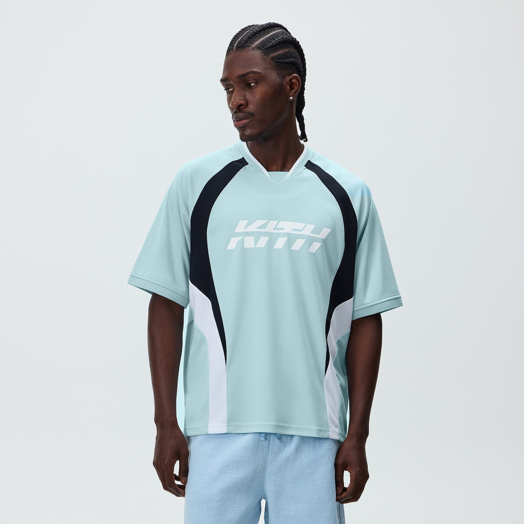 Kith Otto Mesh Chase Jersey - Crystal