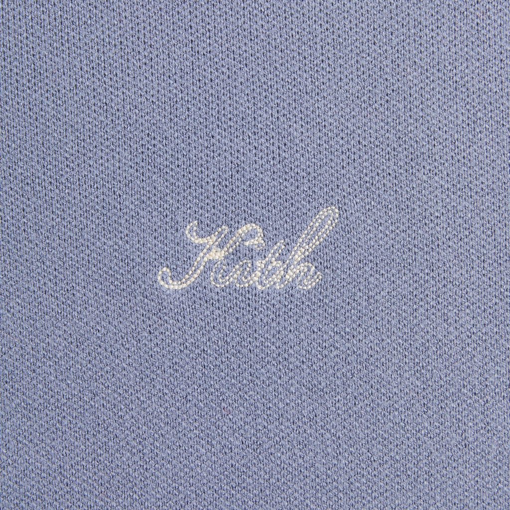 Kith Harmon Quarter Zip Mock Neck - Granite