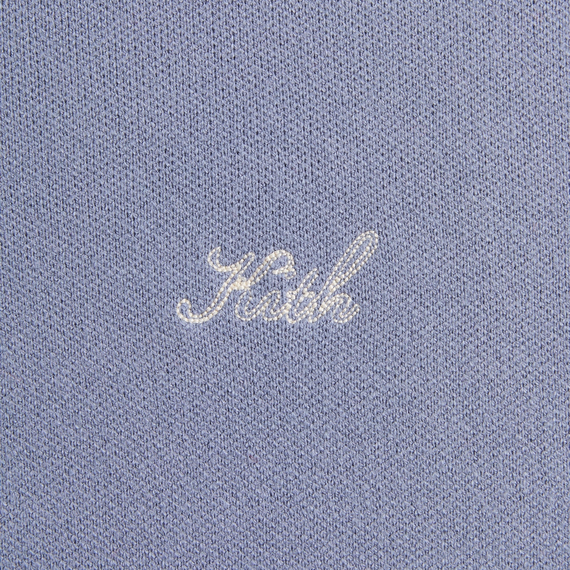 Kith Harmon Quarter Zip Mock Neck - Granite