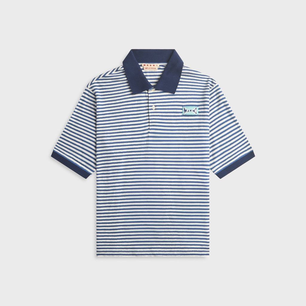 Marni Polo Neck Shirt - Royal