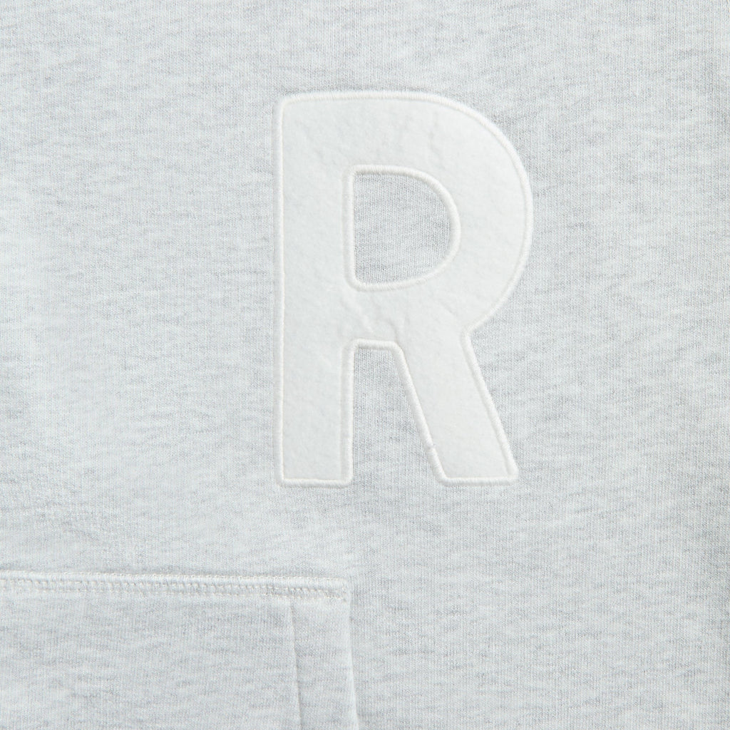 by Parra Word Salad Zip Hooded Sweatshirt - Heather Grey