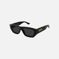 Bottega Veneta Acetate Frame - Green Logo / Black