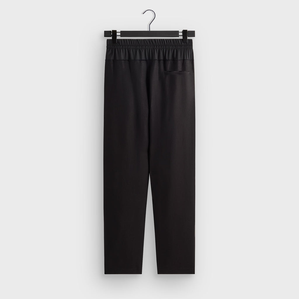 &Kin Linen Viscose Twill Emil Pant - Black