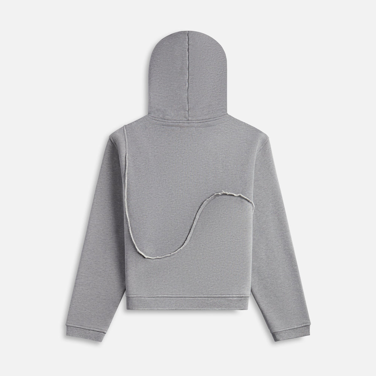 ERL Swirl Zipped Hoodie - Grey