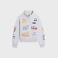 Kith Kids Logo Hunter Pullover - Light Heather Grey