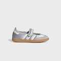 adidas GS Samba Jane - Silver Metallic / Cloud White / Gum