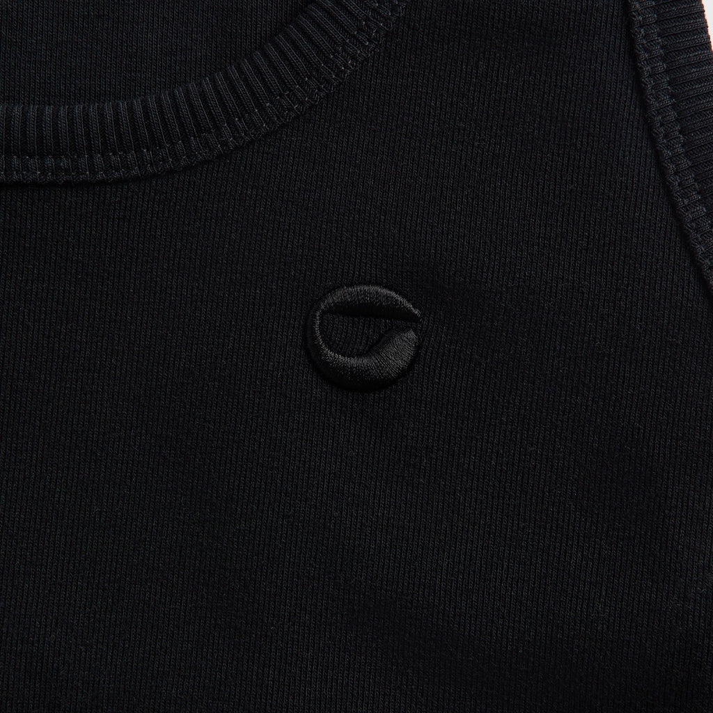 Coperni Spiral Tank Dress - Black