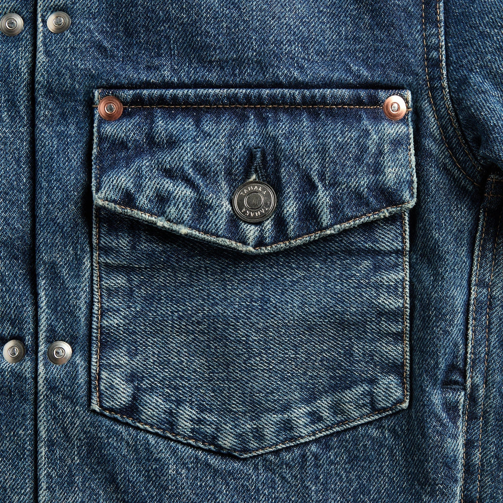 TANAKA Jean Jacket - Vintage Blue