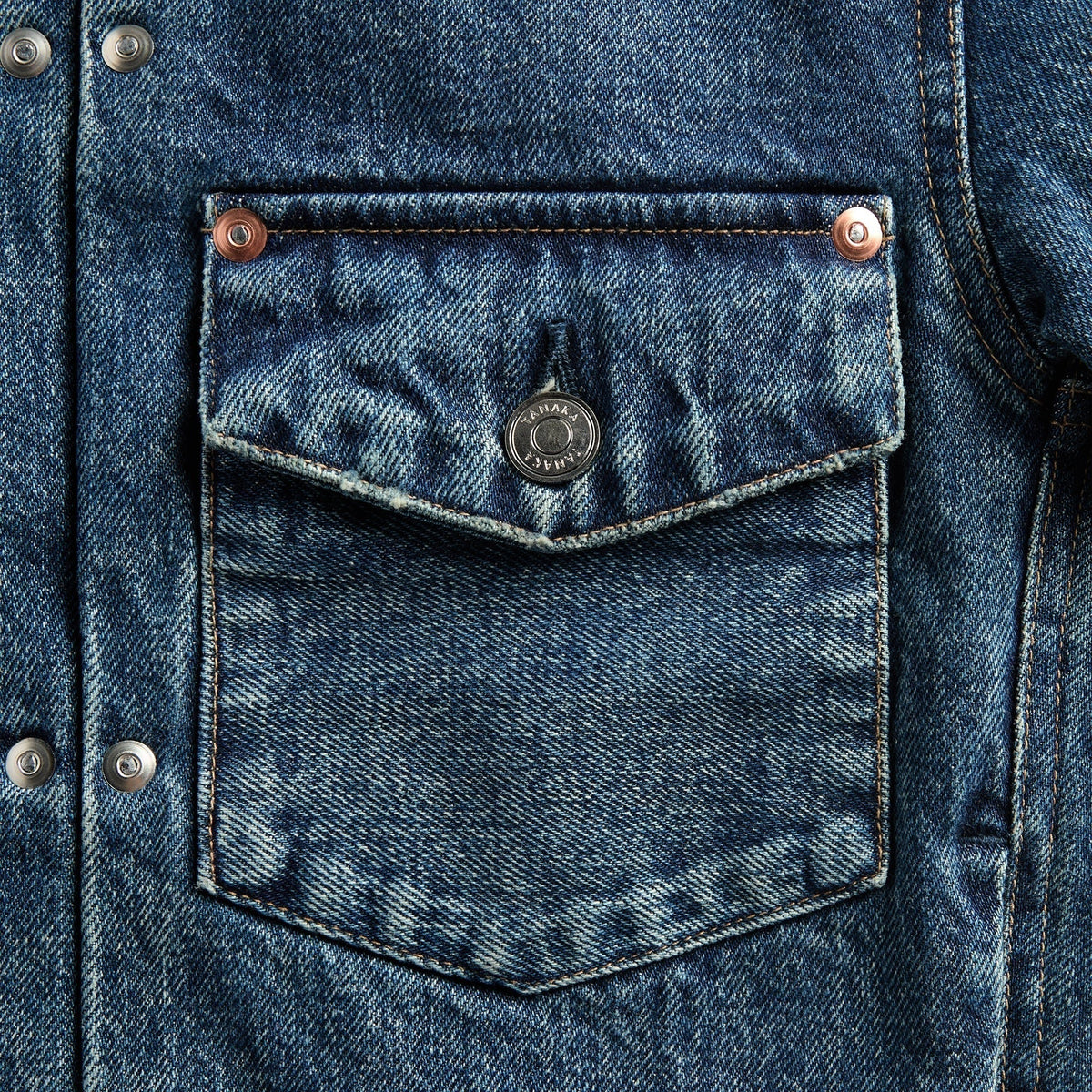 TANAKA Jean Jacket - Vintage Blue