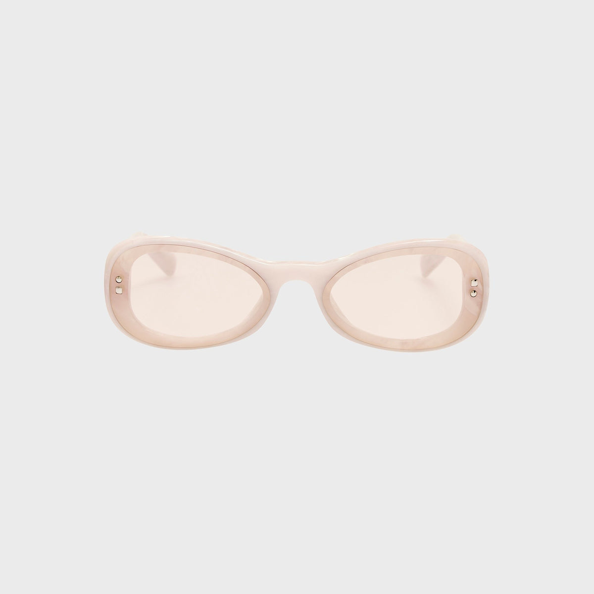 Jacquemus 194 Frames - Marble / Silver / Light Smoke