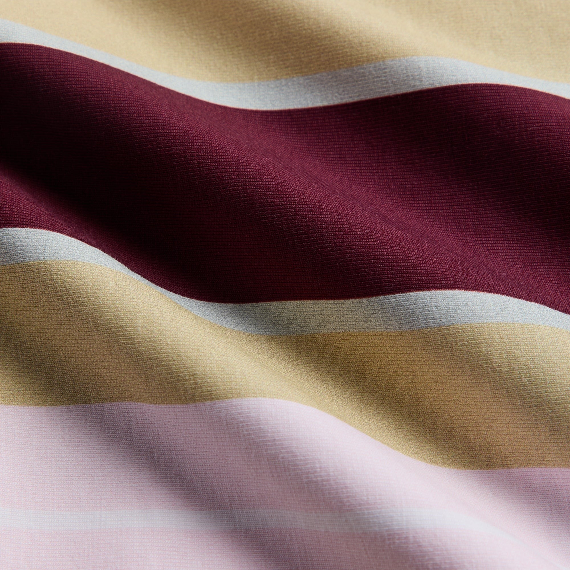 EB Denim Kingsley Top - Burgundy / Soft Pink Stripe