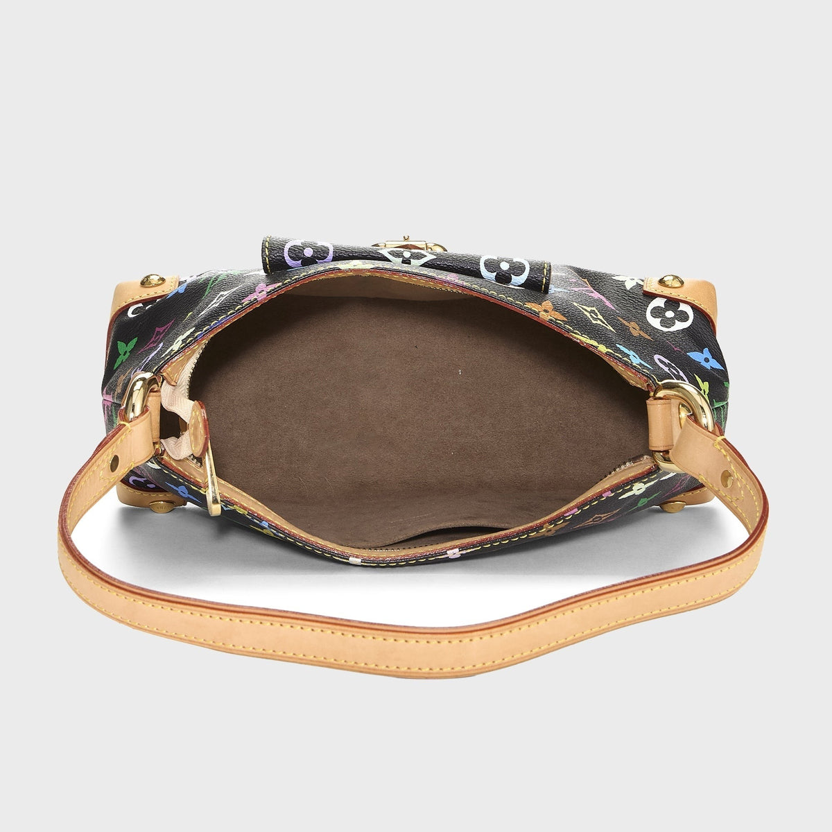 WGACA Louis Vuitton Monogram Multicolore Eliza Shoulder Bag - Black