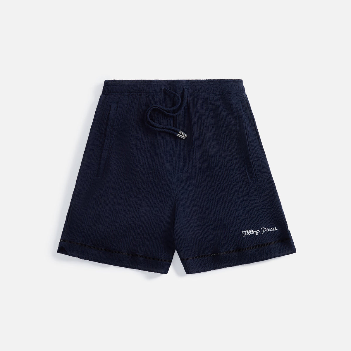 Filling Pieces Resort Short Seersucker - Navy