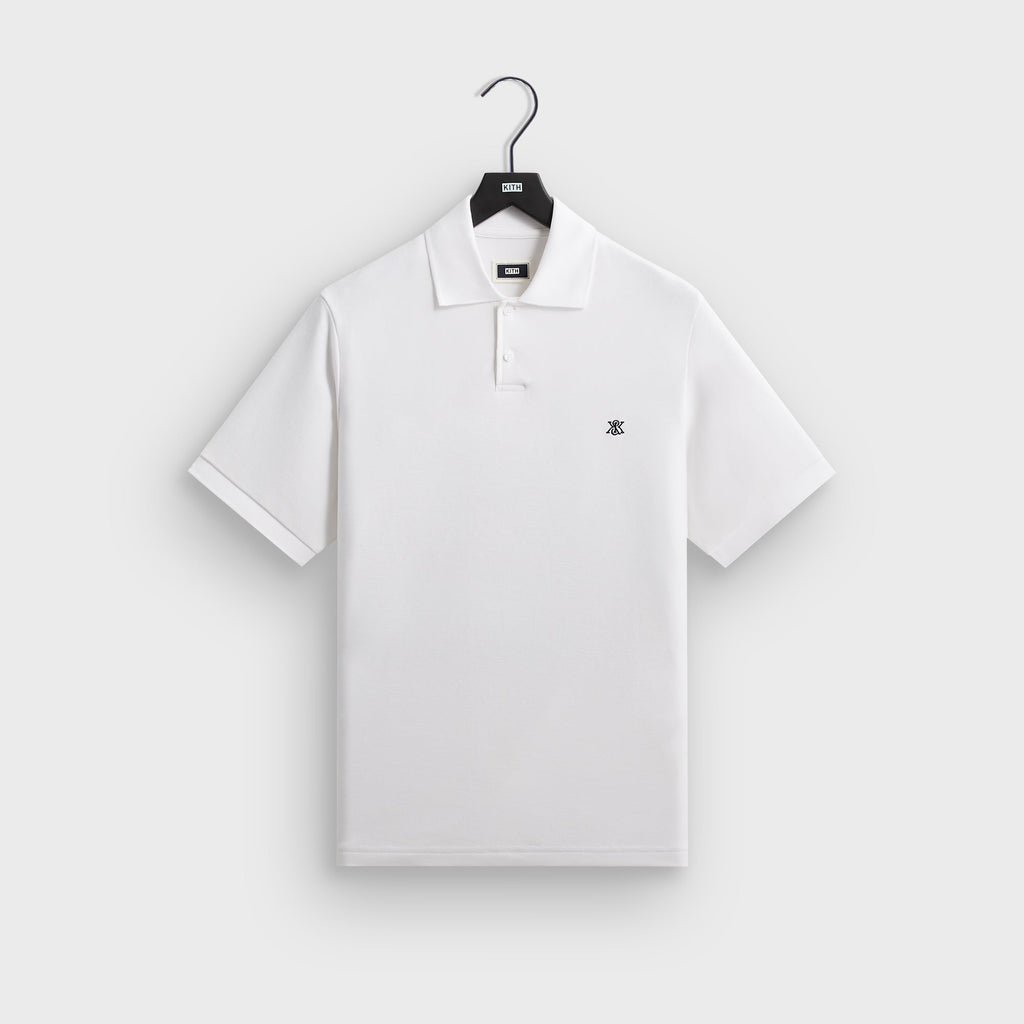 Kith Pique Ainslie Polo - White