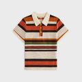 Kith Women Sansa Stripe Shrunken Polo - Flutter