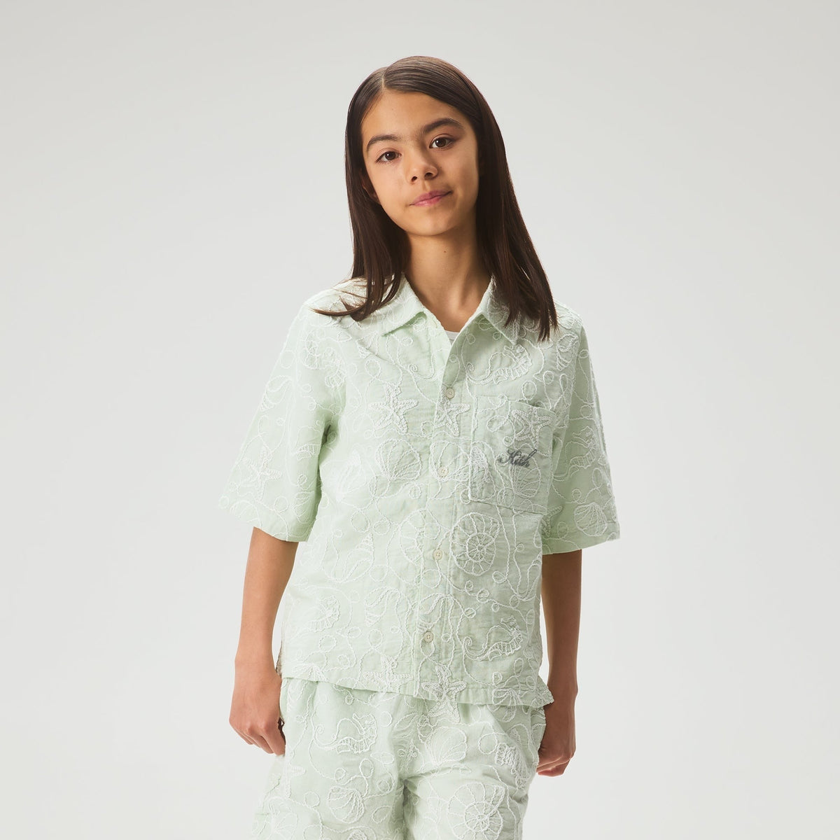 Kith Kids Seaside Bennet Camp Shirt - Tidal