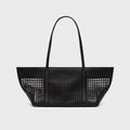 St. Agni Perforated Slim Bateau Tote Bag - Black