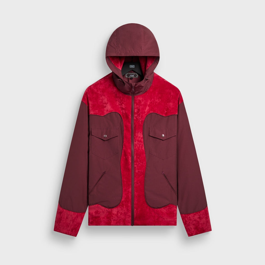 Kith Nylon Faille Austin Jacket - Magma