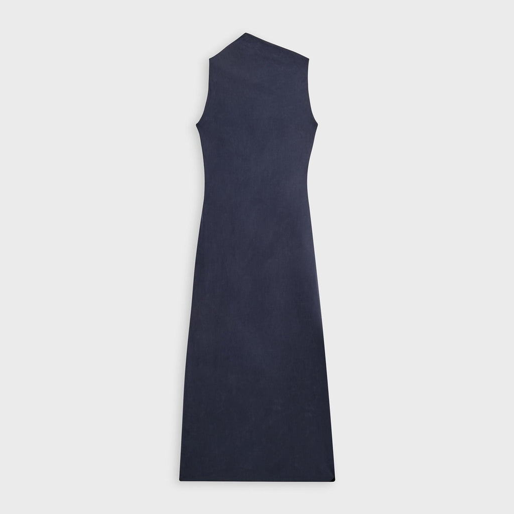 Kith Women Delphi Draped Sueded Gown - Black
