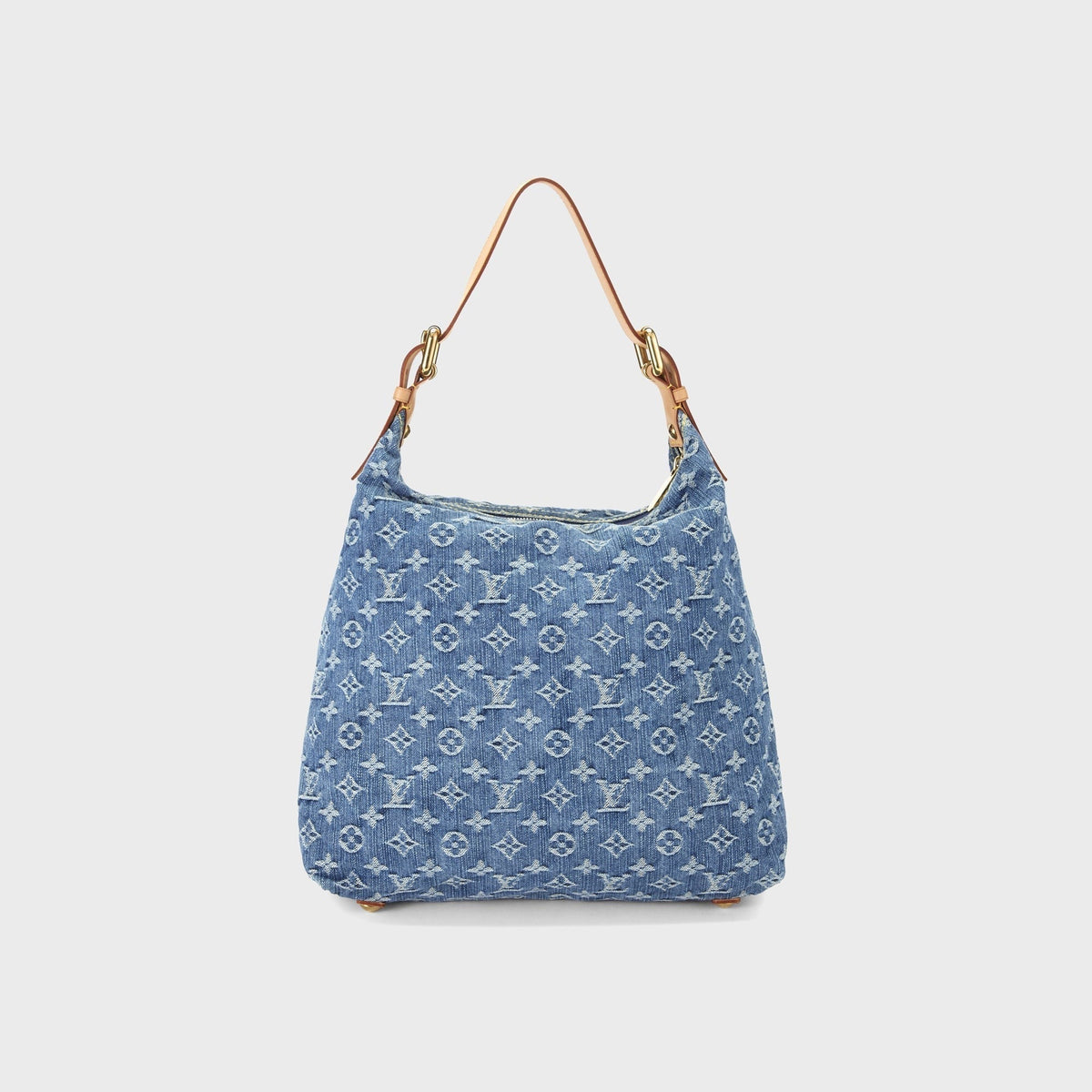 WGACA Louis Vuitton Denim Baggy GM Bag - Blue