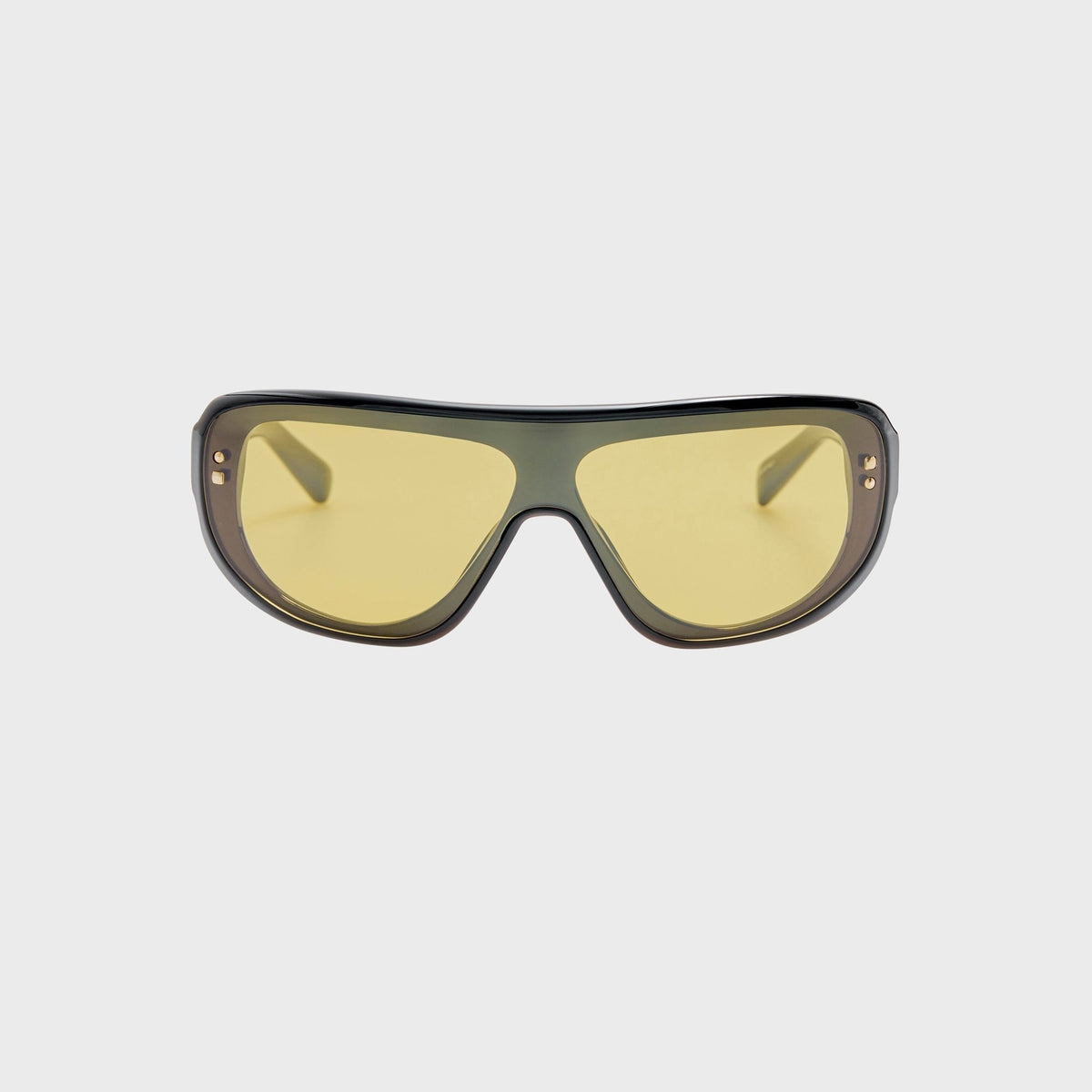 Jacquemus 225 Frames - Black / Light Gold / Yellow