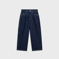 Kith Kids Denim Heston Wide Leg Utility Jean - Dark Indigo