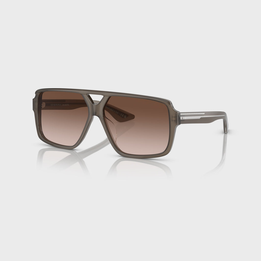 KHAITE x Oliver Peoples 1977C Sunglasses - Taupe / Umber Gradient