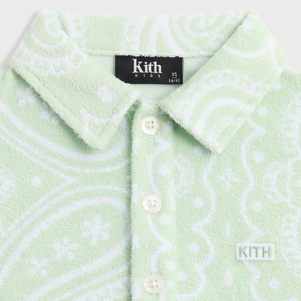 Kith Kids Paisley Jacquard Cropped Tank - Tidal