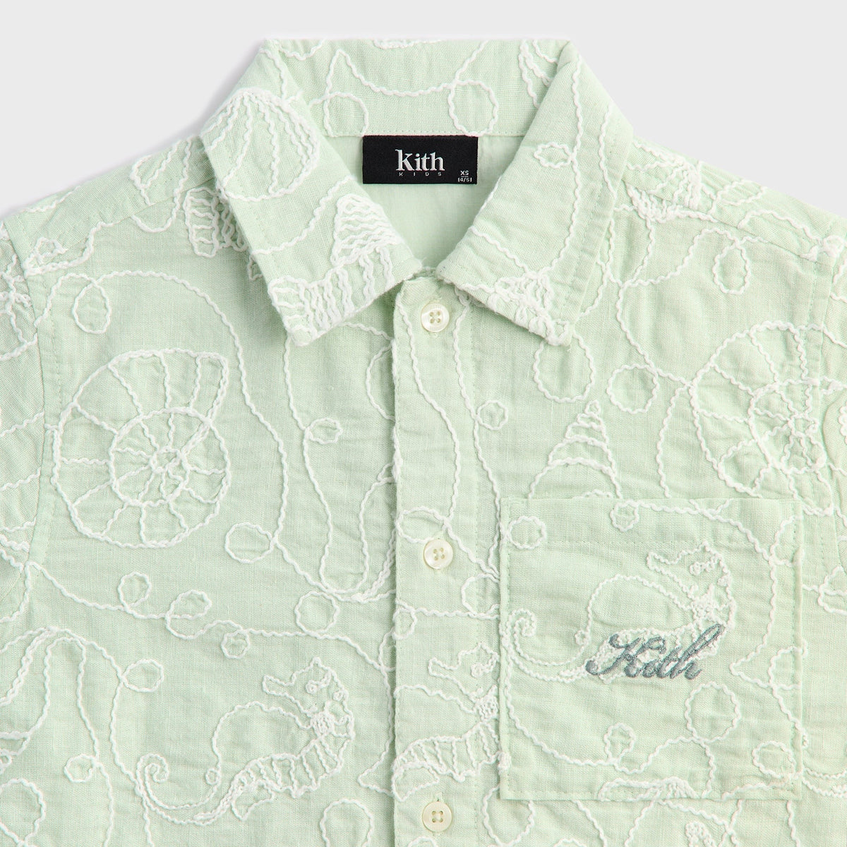 Kith Kids Seaside Bennet Camp Shirt - Tidal