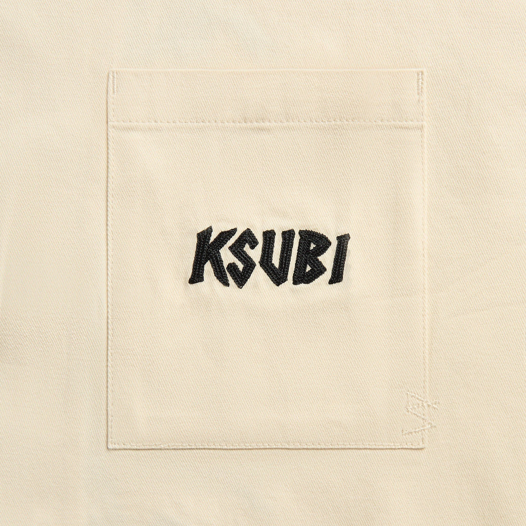 Ksubi 1999 Diner Short Sleeve Shirt - Ecru