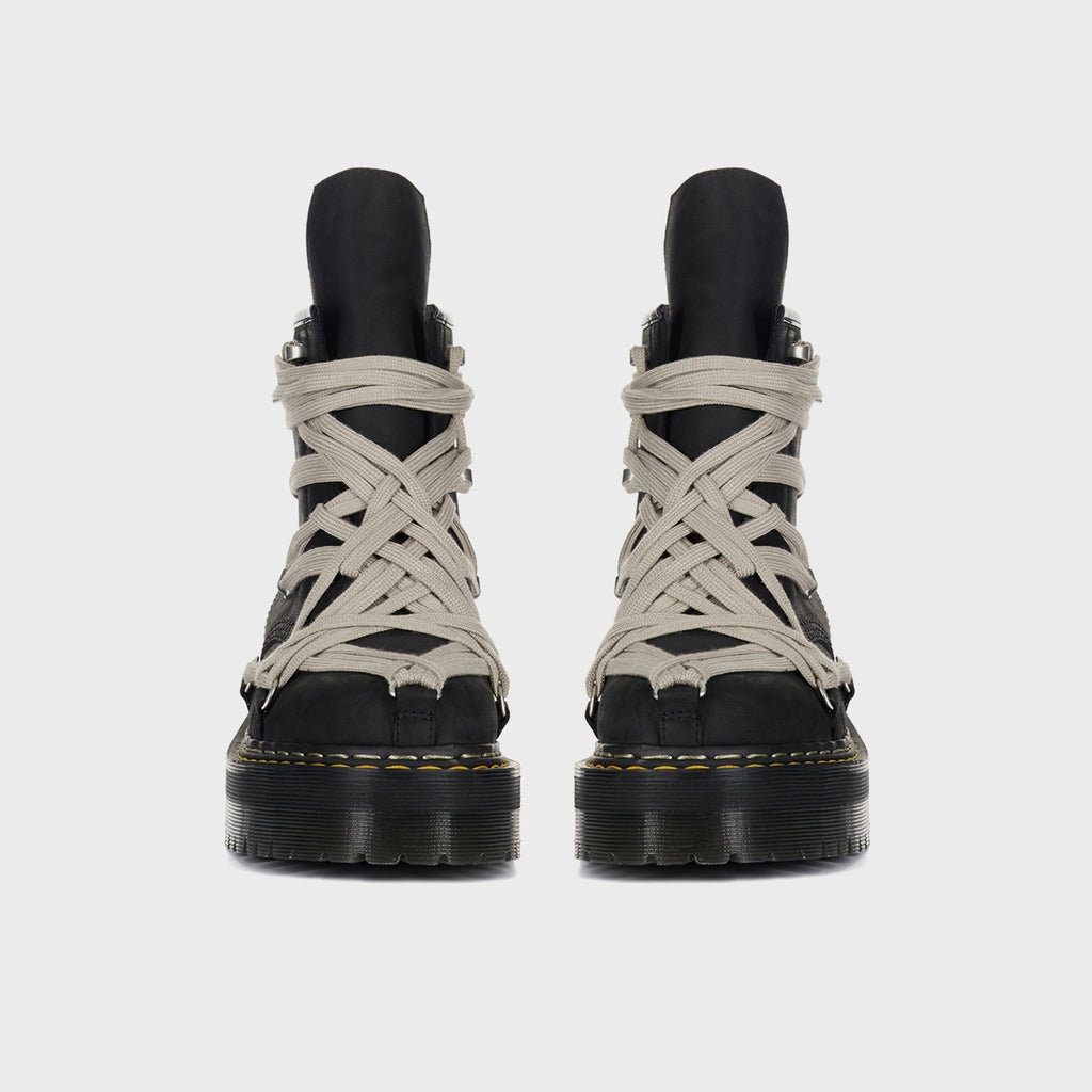 Dr. Martens x Rick Owens DRKSHDW 1460 Quad Sole Megalace® Boot - Black