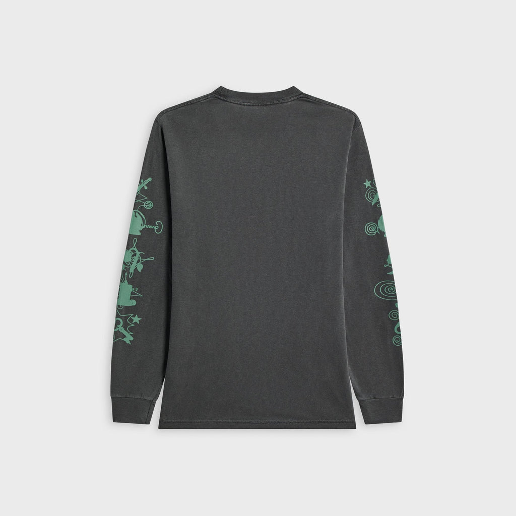 Wave of Sand x Nicola Long Sleeve Tee - Pepper
